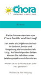 Mobile Screenshot of chora-shk.de