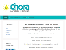 Tablet Screenshot of chora-shk.de
